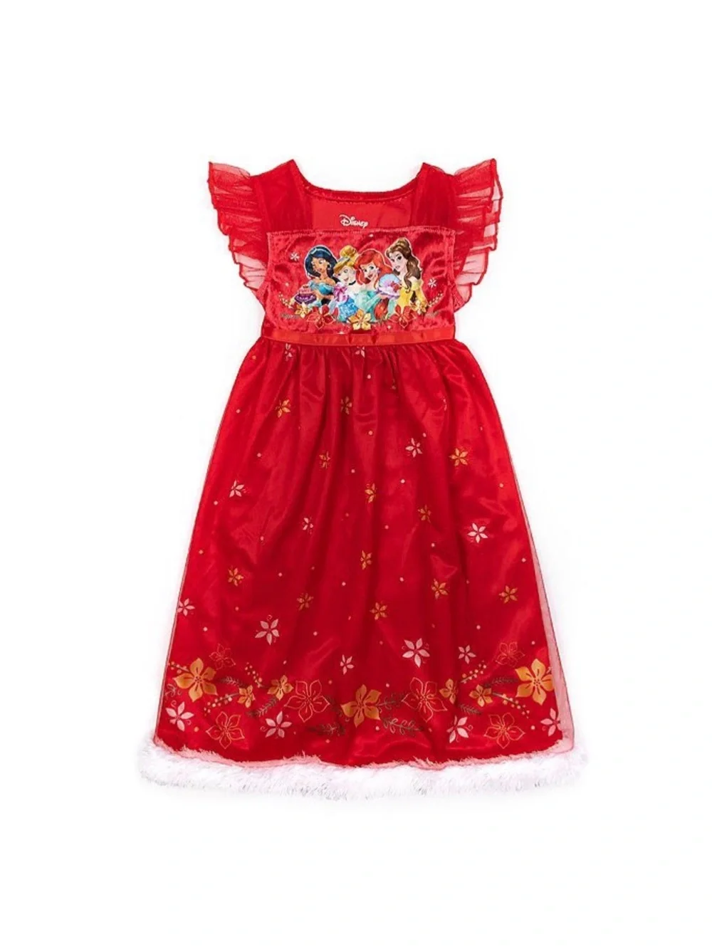 Disney Princess Nightgown Pack - Asha, Elsa, Ana, & Holiday Princesses (size 6) - Picture 6 of 6